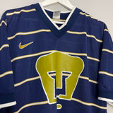 Shop 1997/98 UNAM PUMAS HOME SHIRT (L) NIKE, classic football shirts, vintage football shirts & retro soccer jerseys at Cult Kits
