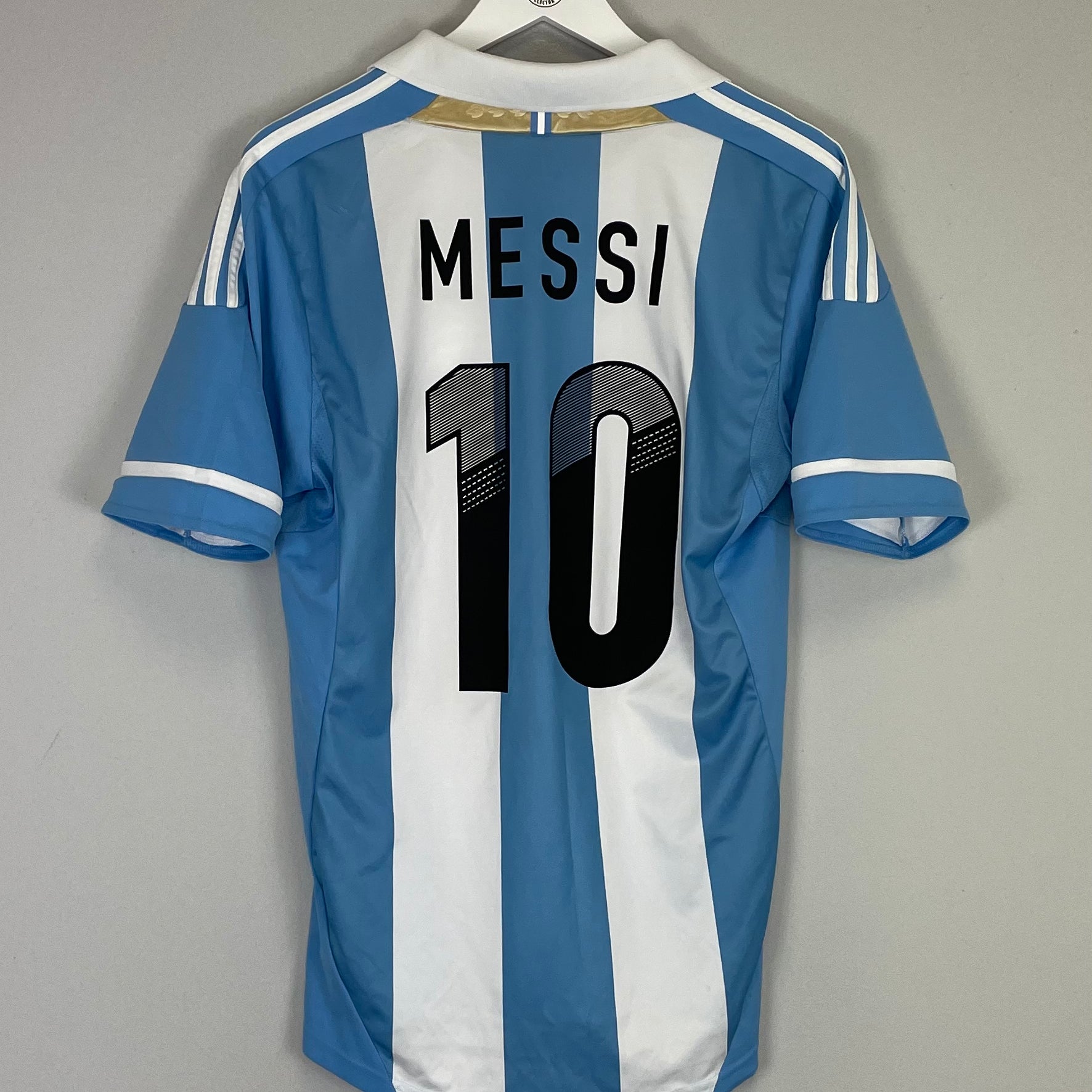 Shop 2011/12 ARGENTINA MESSI #10 HOME SHIRT (M) ADIDAS, classic football shirts, vintage football shirts & retro soccer jerseys at Cult Kits
