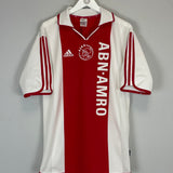 Shop 2000/01 AJAX VAN DER VAART #23 HOME SHIRT (XL) ADIDAS, classic football shirts, vintage football shirts & retro soccer jerseys at Cult Kits
