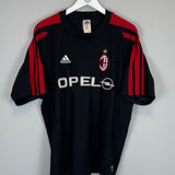 2001/03 AC MILAN TRAINING SHIRT (L) ADIDAS