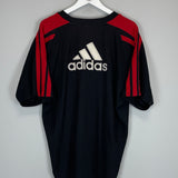 2001/03 AC MILAN TRAINING SHIRT (L) ADIDAS