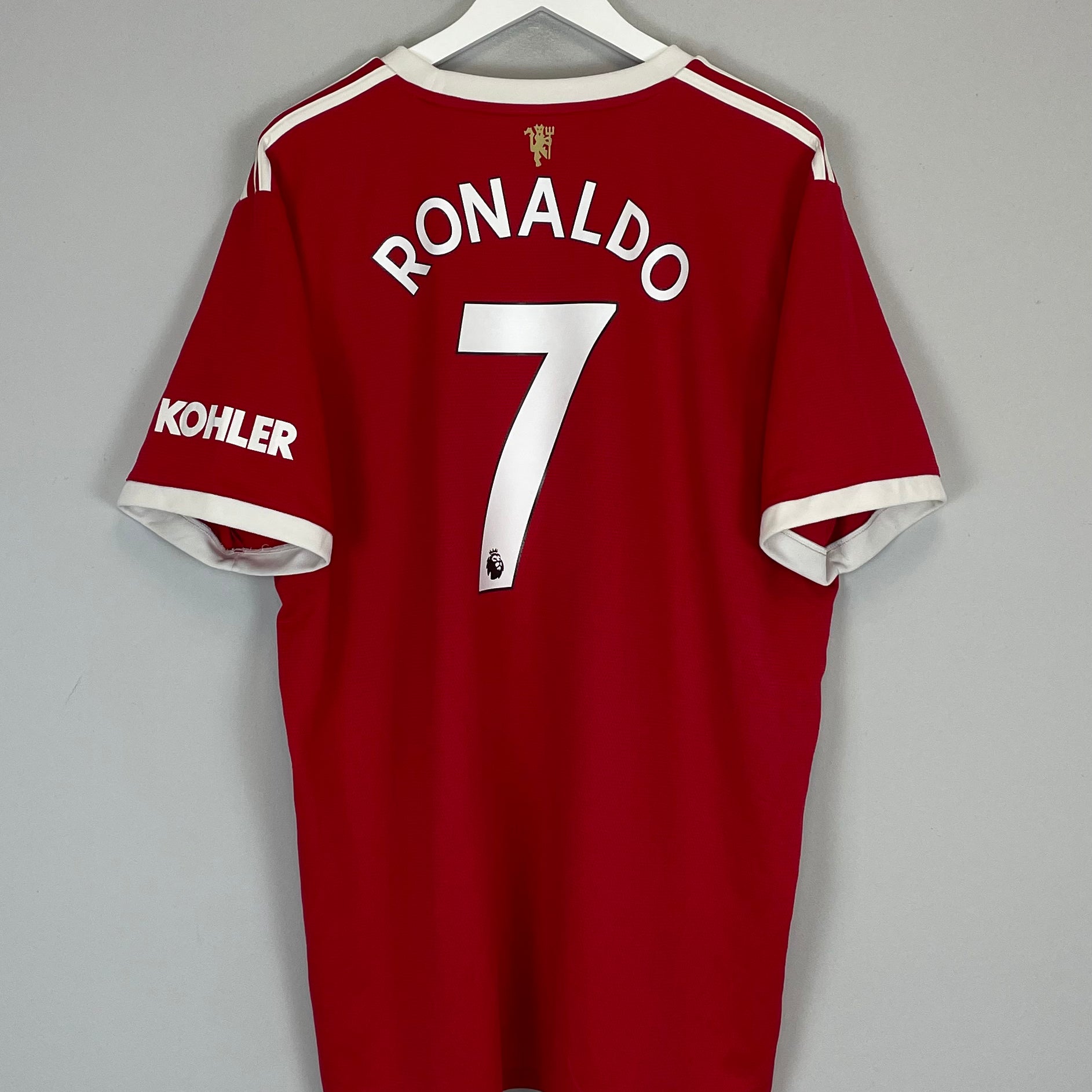 Shop 2021/22 MANCHESTER UNITED RONALDO #7 HOME SHIRT (XXL) ADIDAS, classic football shirts, vintage football shirts & retro soccer jerseys at Cult Kits