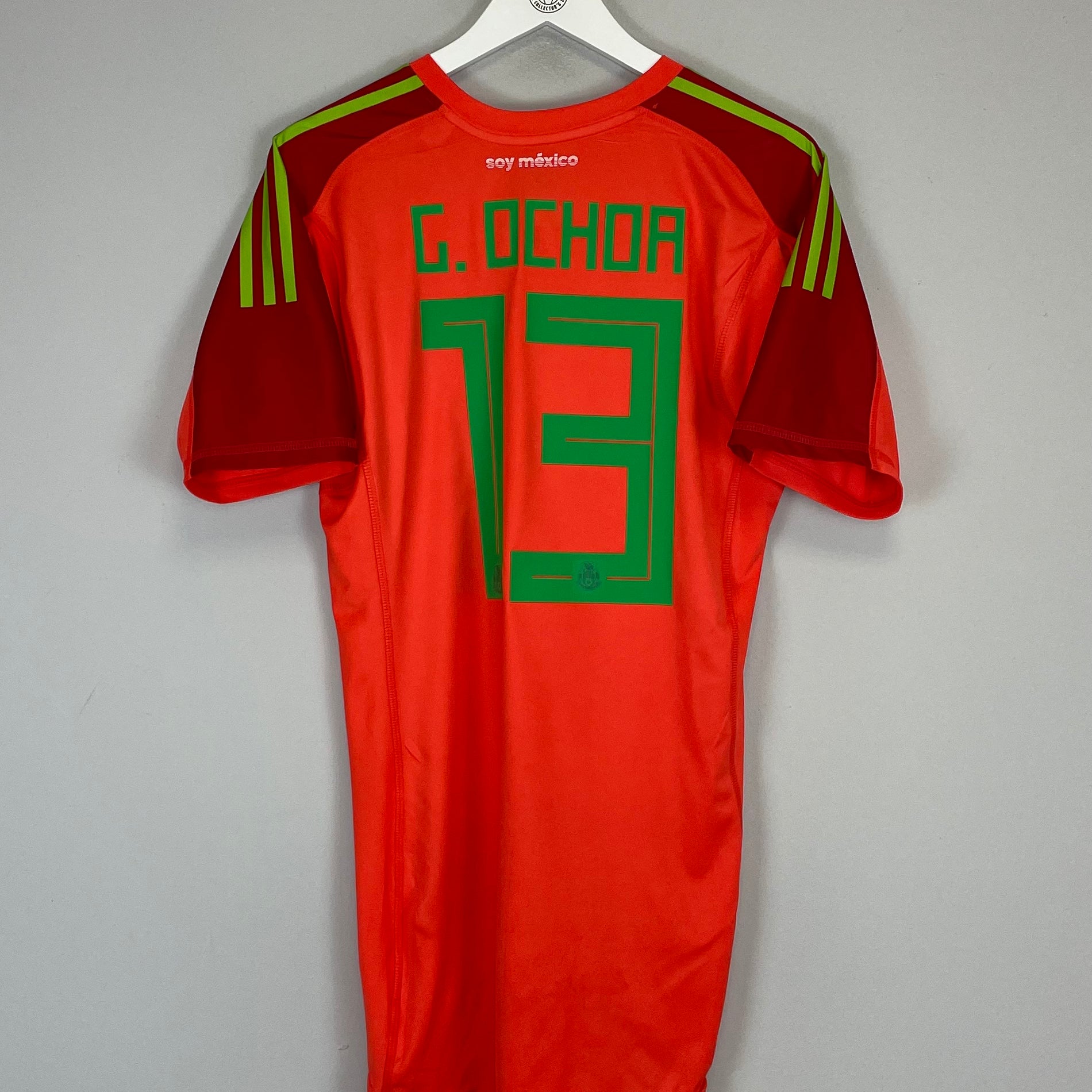 Shop 2018 MEXICO OCHOA #13 GK SHIRT (M) ADIDAS, classic football shirts, vintage football shirts & retro soccer jerseys at Cult Kits
