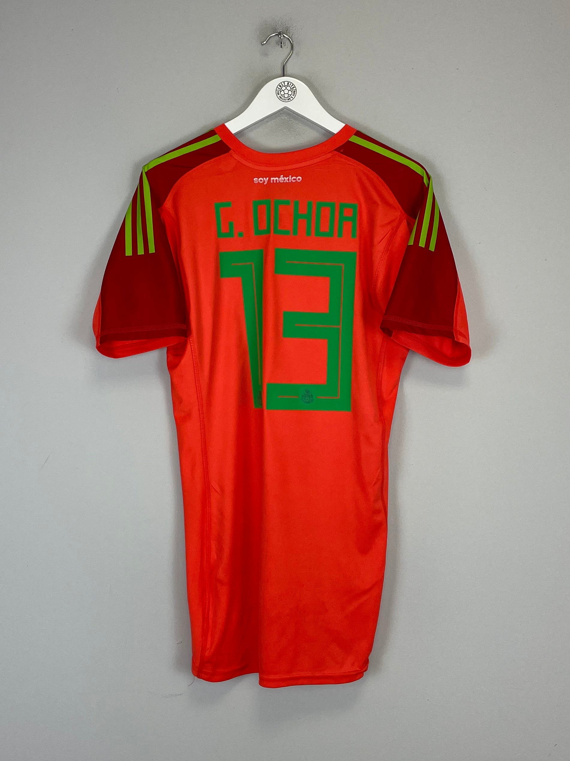 Shop 2018 MEXICO OCHOA #13 GK SHIRT (M) ADIDAS, classic football shirts, vintage football shirts & retro soccer jerseys at Cult Kits