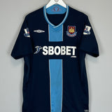 2009/10 WEST HAM DIAMANTE #32 AWAY SHIRT (L) UMBRO