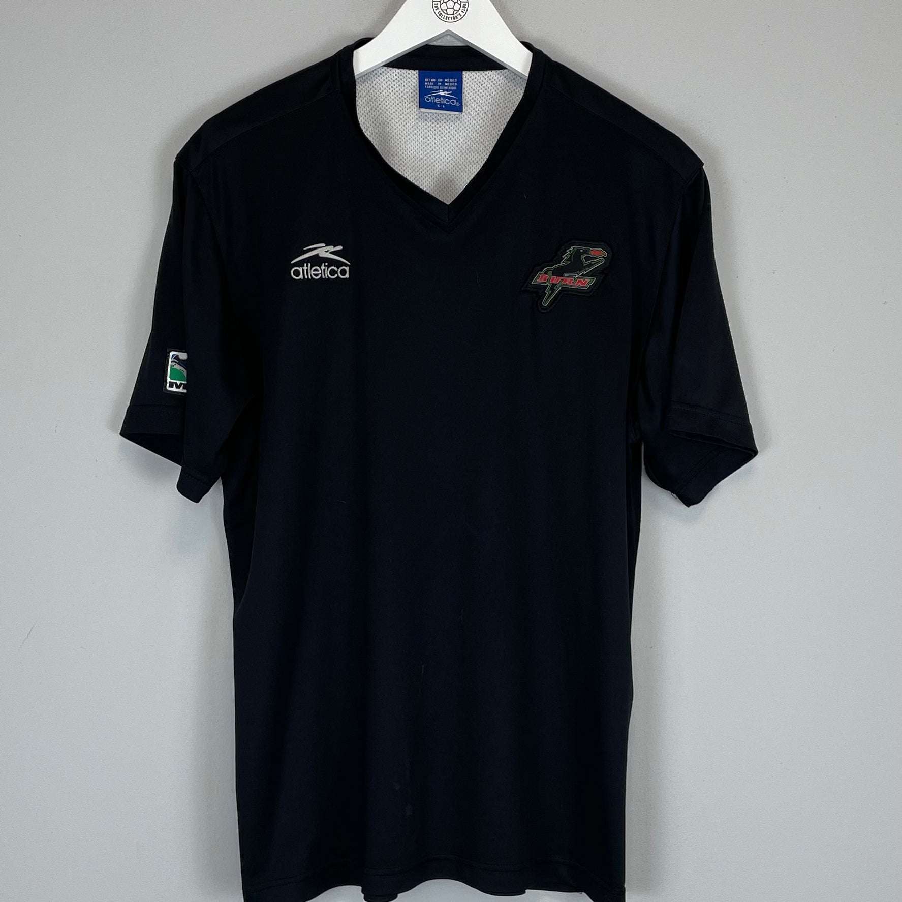 Shop 2003/04 DALLAS BURN TRAINING SHIRT (L) ATLETICA, classic football shirts, vintage football shirts & retro soccer jerseys at Cult Kits