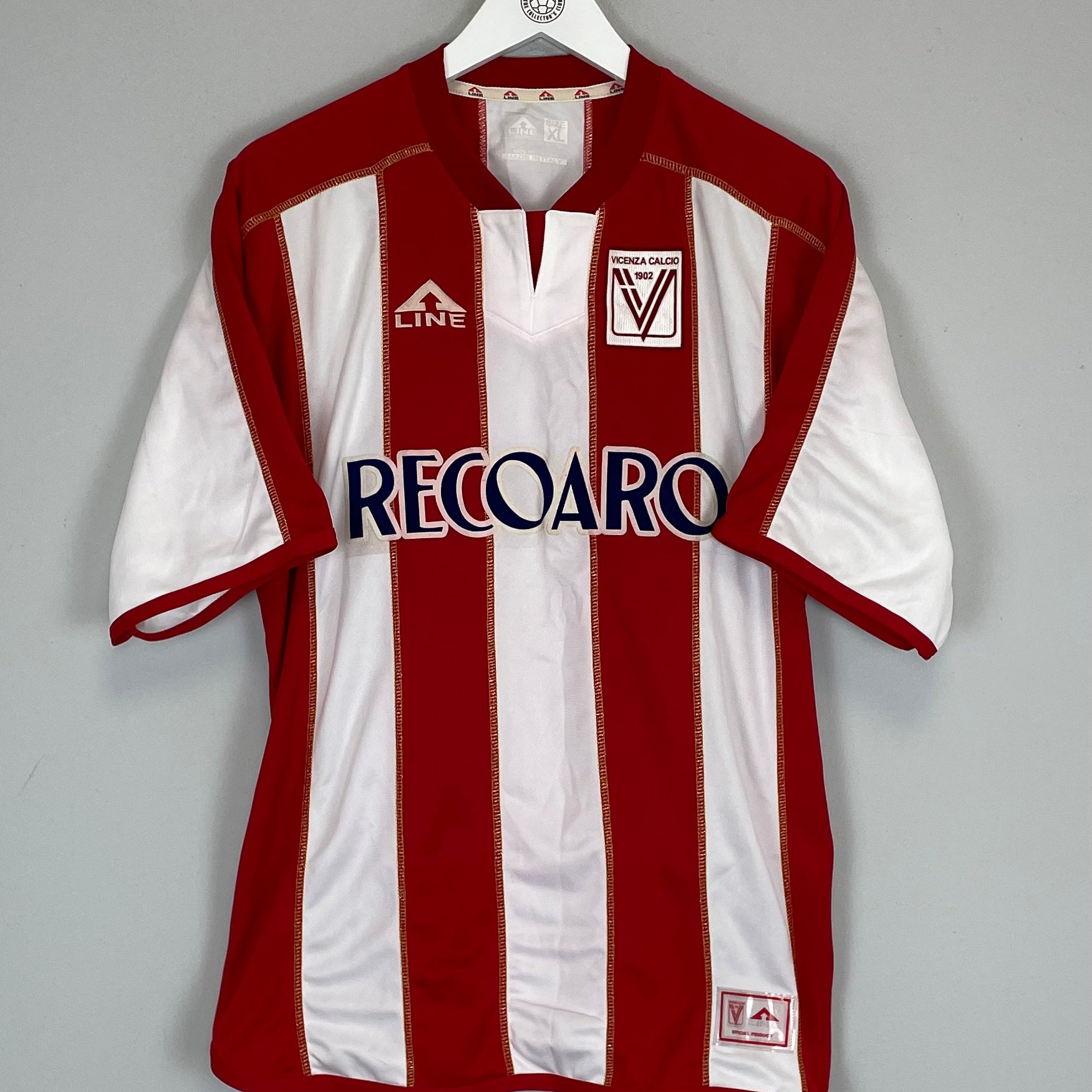 Shop 2005/06 VICENZA HOME SHIRT (XL) LINE, classic football shirts, vintage football shirts & retro soccer jerseys at Cult Kits