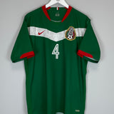 2006/08 MEXICO R.MARQUEZ #4 HOME SHIRT (XL) NIKE