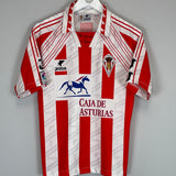 1996/97 SPORTING GIJON HOME SHIRT (S) JOMA
