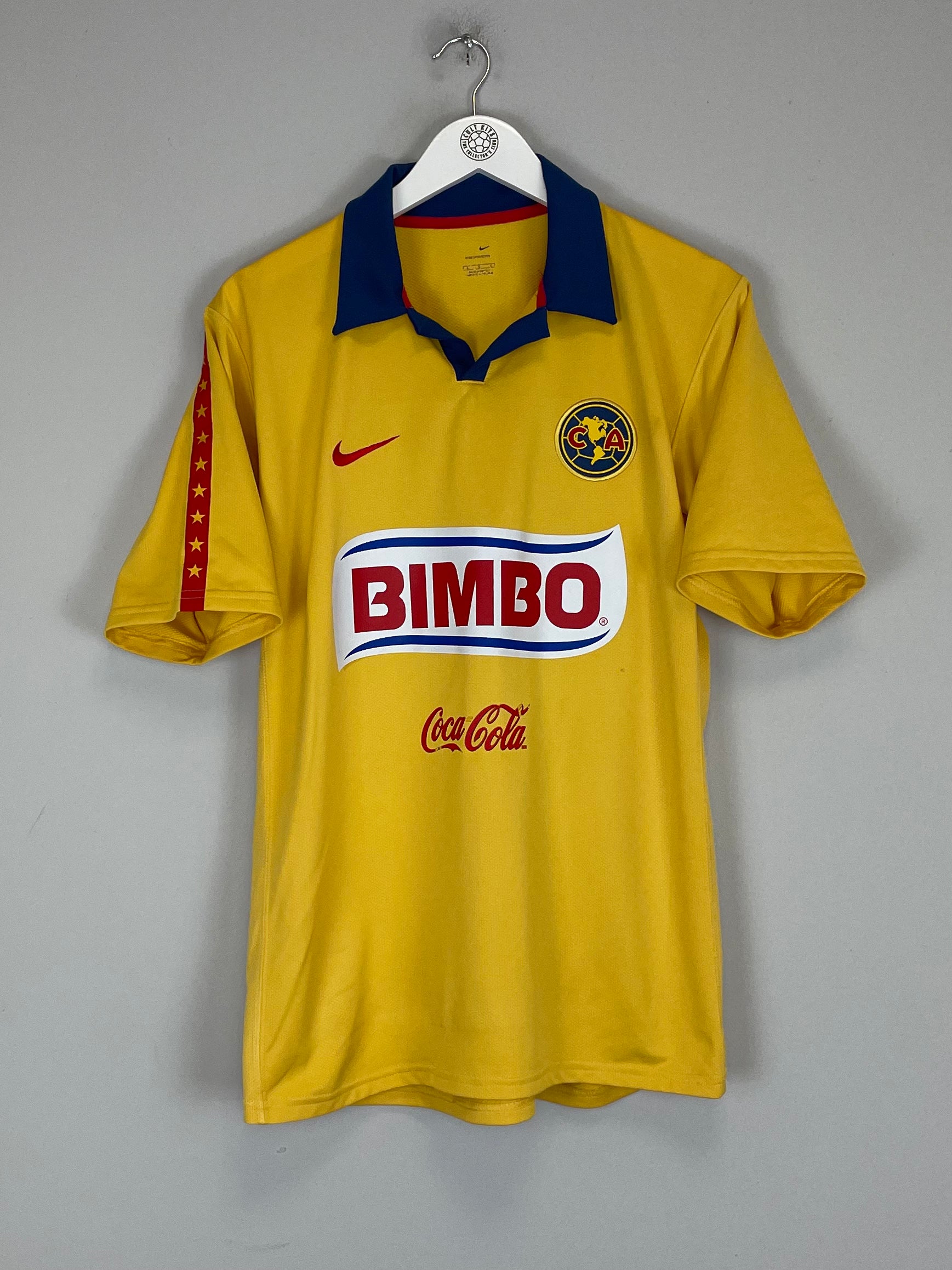 Shop 2006/07 CLUB AMERICA C.BLANCO #10 HOME SHIRT (L) NIKE, classic football shirts, vintage football shirts & retro soccer jerseys at Cult Kits