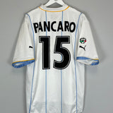 2001/02 LAZIO PANCARO #15 *MATCH ISSUE* AWAY SHIRT (XL) PUMA