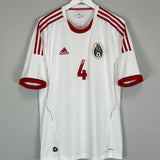 Shop 2011/12 MEXICO R.MARQUEZ #4 AWAY SHIRT (L) ADIDAS, classic football shirts, vintage football shirts & retro soccer jerseys at Cult Kits