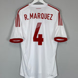Shop 2011/12 MEXICO R.MARQUEZ #4 AWAY SHIRT (L) ADIDAS, classic football shirts, vintage football shirts & retro soccer jerseys at Cult Kits