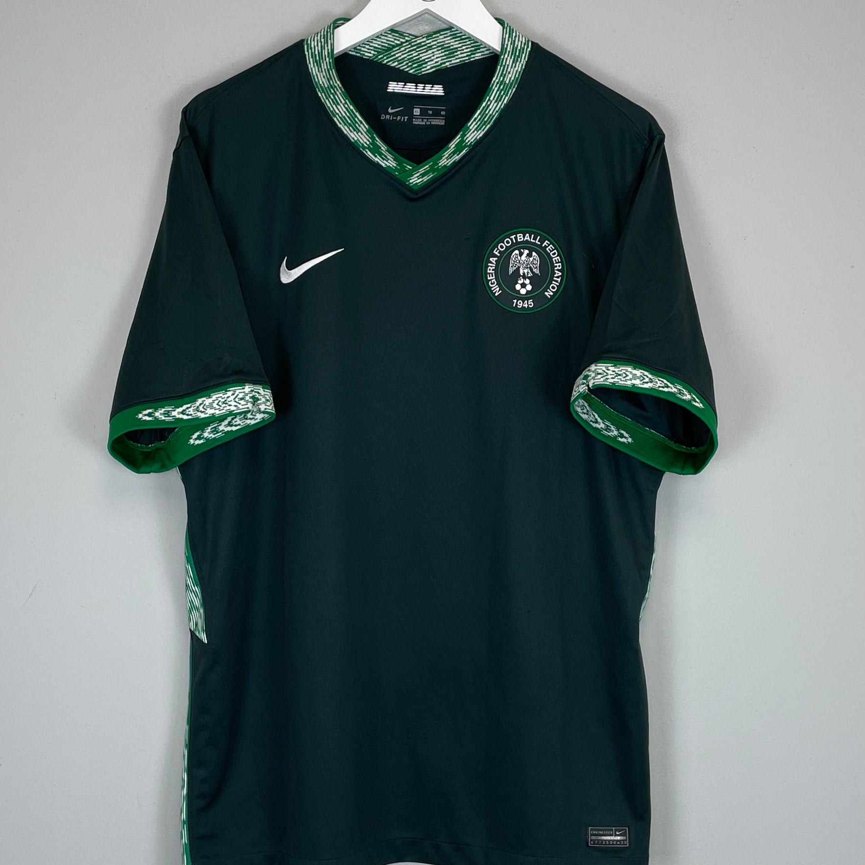 Shop 2020/21 NIGERIA AWAY SHIRT (XL) NIKE, classic football shirts, vintage football shirts & retro soccer jerseys at Cult Kits