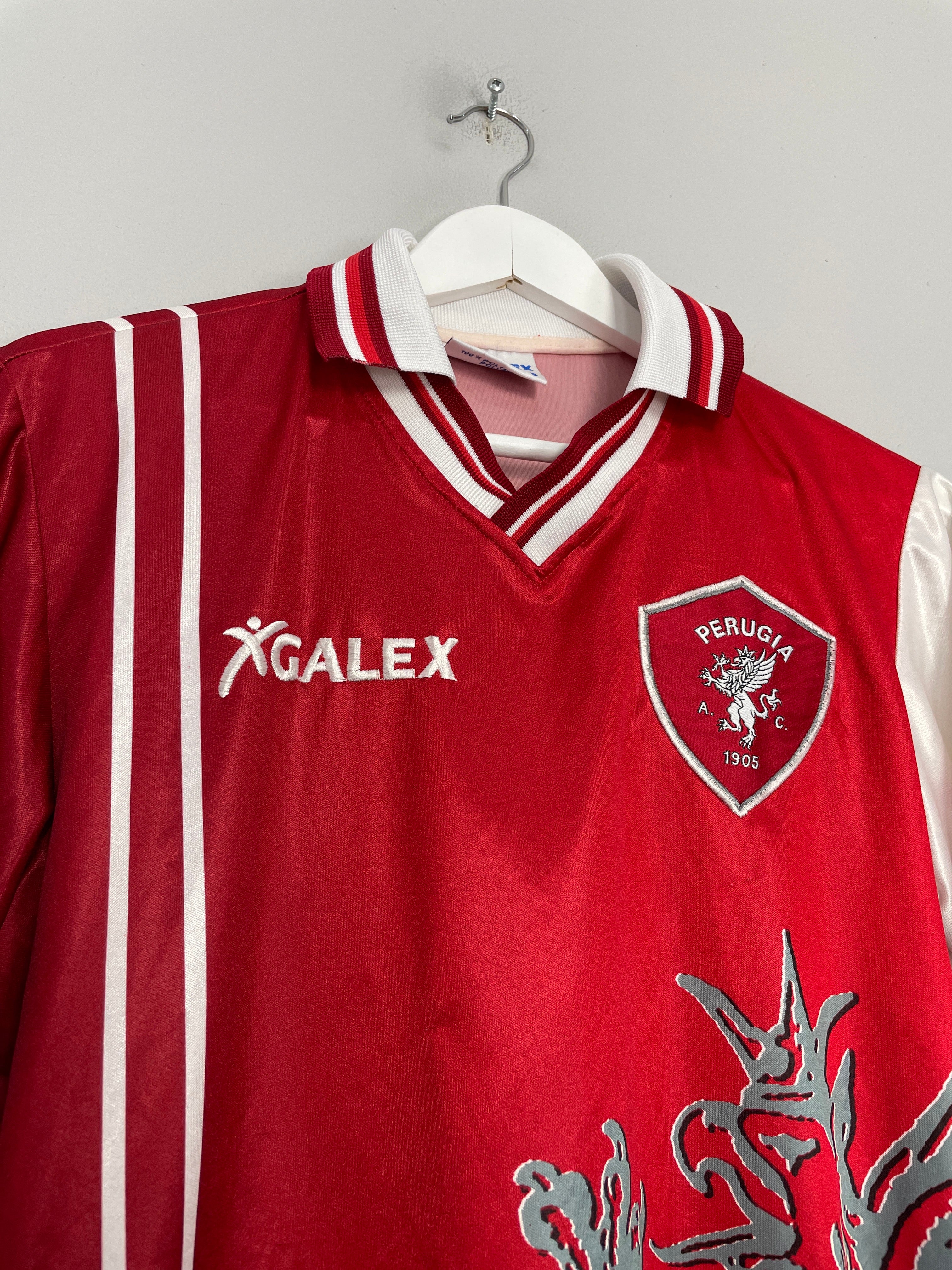 Shop 1998/99 PERUGIA HOME SHIRT (S) GALEX, classic football shirts, vintage football shirts & retro soccer jerseys at Cult Kits