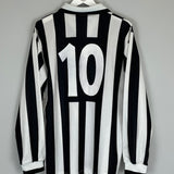 1994/95 JUVENTUS #10 BAGGIO L/S HOME SHIRT (L) KAPPA