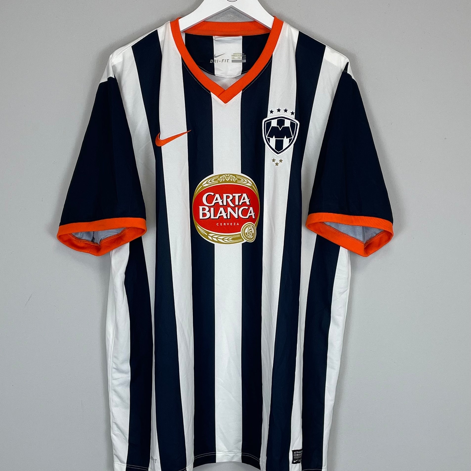 Shop 2013/14 MONTERREY HOME SHIRT (XXL) NIKE, classic football shirts, vintage football shirts & retro soccer jerseys at Cult Kits