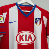 Shop 2007/08 ATLETICO MADRID FORLAN #7 HOME SHIRT (S) NIKE, classic football shirts, vintage football shirts & retro soccer jerseys at Cult Kits