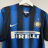 2010/11 INTER MILAN SNEIJDER #10 HOME SHIRT (M) NIKE
