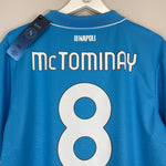 Shop 2024/25 NAPOLI MCTOMINAY #8 *BNWT* HOME SHIRT (XL) EA7, classic football shirts, vintage football shirts & retro soccer jerseys at Cult Kits