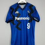 1993 GAMBA OSAKA #9 HOME SHIRT (L) MIZUNO