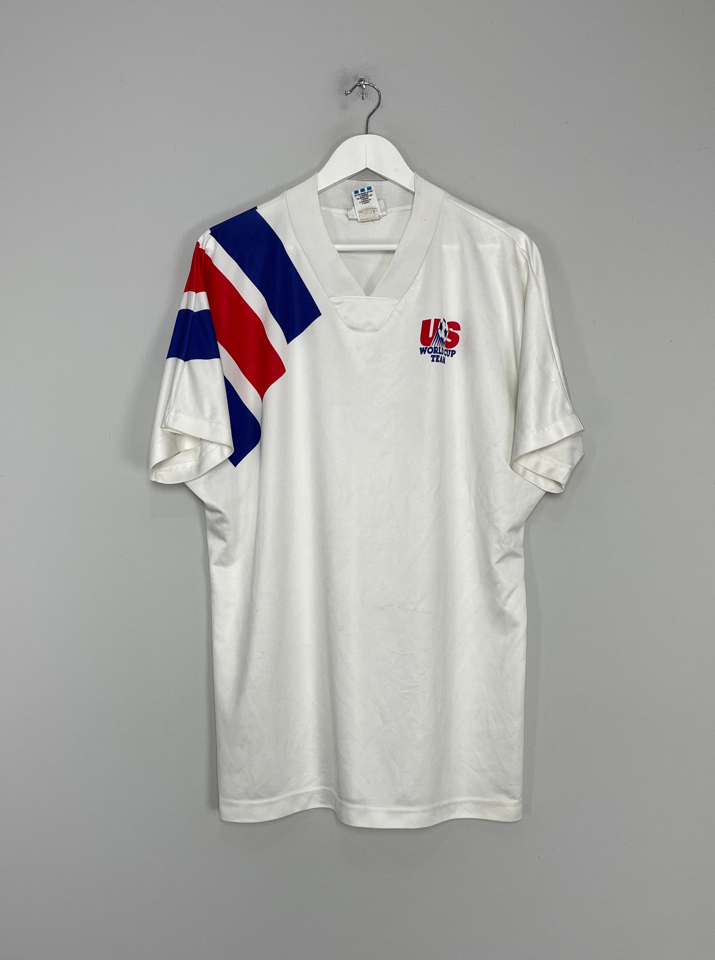 Shop 1992/94 USA HOME SHIRT (XL) ADIDAS, classic football shirts, vintage football shirts & retro soccer jerseys at Cult Kits