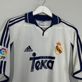 2000/01 REAL MADRID R.CARLOS #3 HOME SHIRT (L) ADIDAS