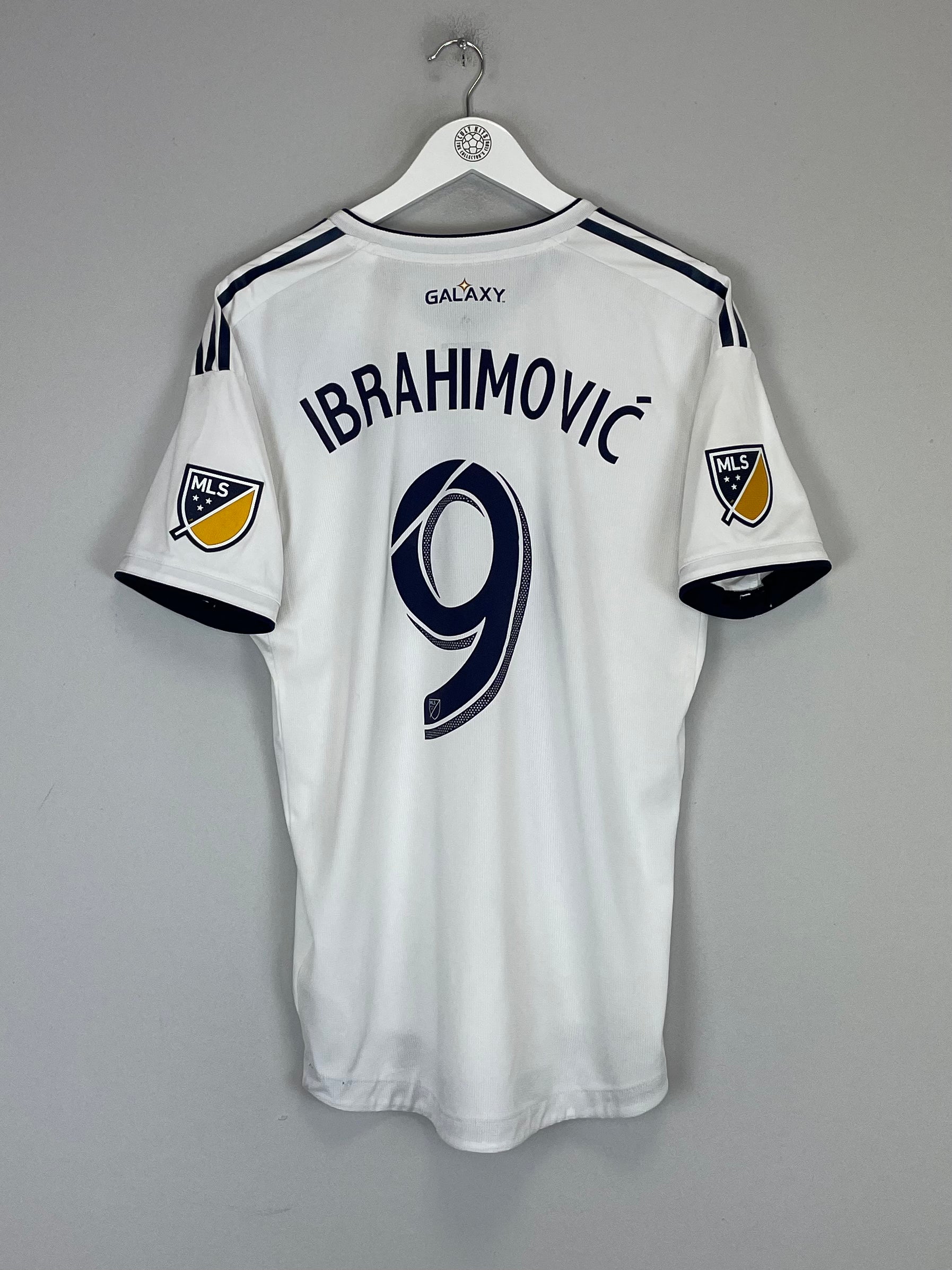 Shop 2018/19 LA GALAXY IBRAHIMOVIC #9 AUTHENTIC HOME SHIRT (L) ADIDAS, classic football shirts, vintage football shirts & retro soccer jerseys at Cult Kits