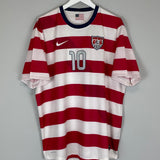 Shop 2012/13 USA DONOVAN #10 HOME SHIRT (XXL) NIKE, classic football shirts, vintage football shirts & retro soccer jerseys at Cult Kits