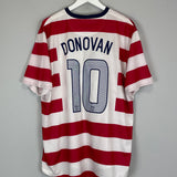 Shop 2012/13 USA DONOVAN #10 HOME SHIRT (XXL) NIKE, classic football shirts, vintage football shirts & retro soccer jerseys at Cult Kits