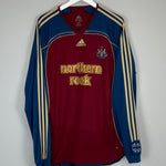 Shop 2006/07 NEWCASTLE UNITED L/S AWAY SHIRT (XL) ADIDAS, classic football shirts, vintage football shirts & retro soccer jerseys at Cult Kits
