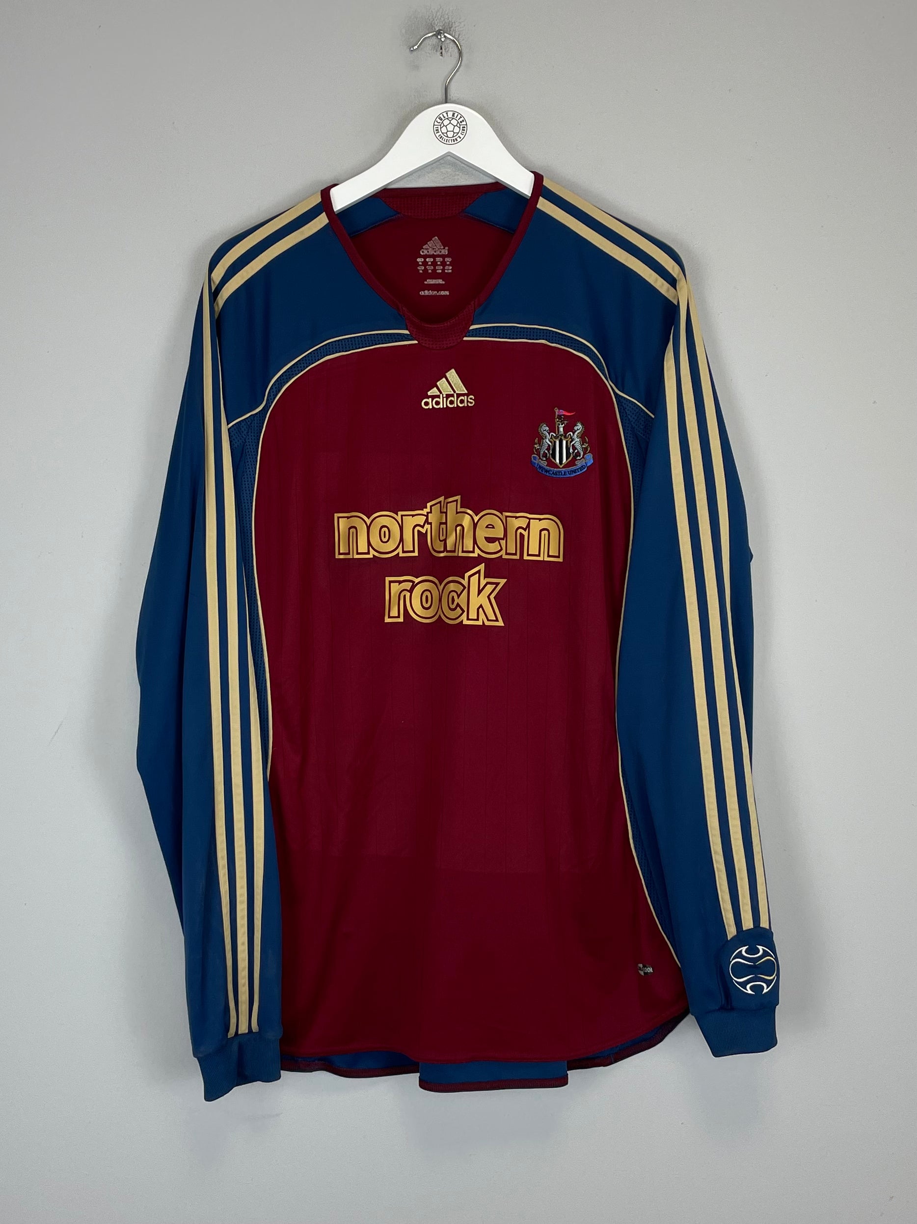 Shop 2006/07 NEWCASTLE UNITED L/S AWAY SHIRT (XL) ADIDAS, classic football shirts, vintage football shirts & retro soccer jerseys at Cult Kits