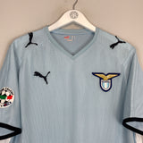 2008/09 LAZIO ZARATE #10 *MATCH ISSUE* HOME SHIRT (L) PUMA