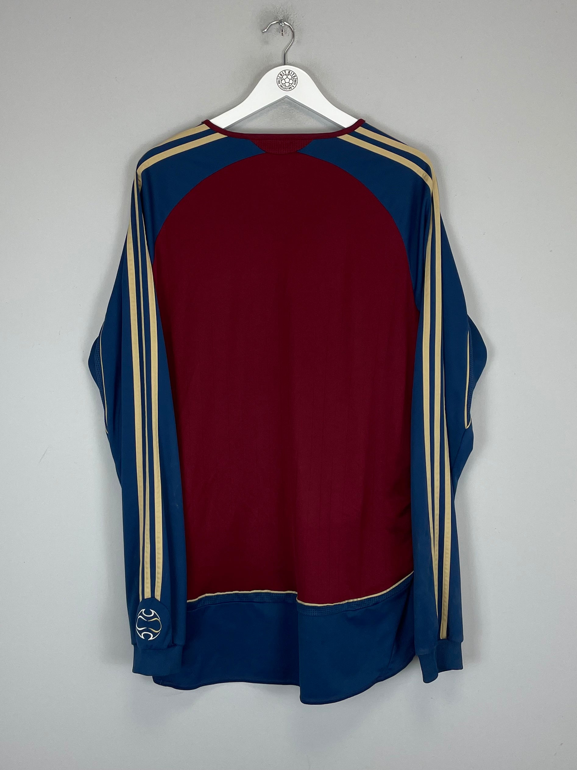 Shop 2006/07 NEWCASTLE UNITED L/S AWAY SHIRT (XL) ADIDAS, classic football shirts, vintage football shirts & retro soccer jerseys at Cult Kits