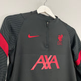 2020/21 LIVERPOOL 1/4 ZIP TRACKSUIT TOP (XL.KIDS) NIKE