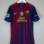 Shop 2011/12 BARCELONA MESSI #10 C/L HOME SHIRT (S) NIKE, classic football shirts, vintage football shirts & retro soccer jerseys at Cult Kits