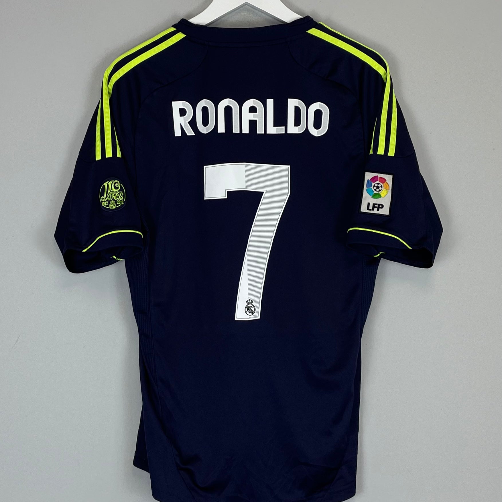 Shop 2012/13 REAL MADRID RONALDO #7 AWAY SHIRT (L) ADIDAS, classic football shirts, vintage football shirts & retro soccer jerseys at Cult Kits
