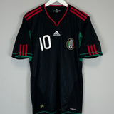 Shop 2010 MEXICO C.BLANCO #10 AWAY SHIRT (L) ADIDAS, classic football shirts, vintage football shirts & retro soccer jerseys at Cult Kits