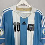 Shop 2011/12 ARGENTINA MESSI #10 HOME SHIRT (XL) ADIDAS, classic football shirts, vintage football shirts & retro soccer jerseys at Cult Kits