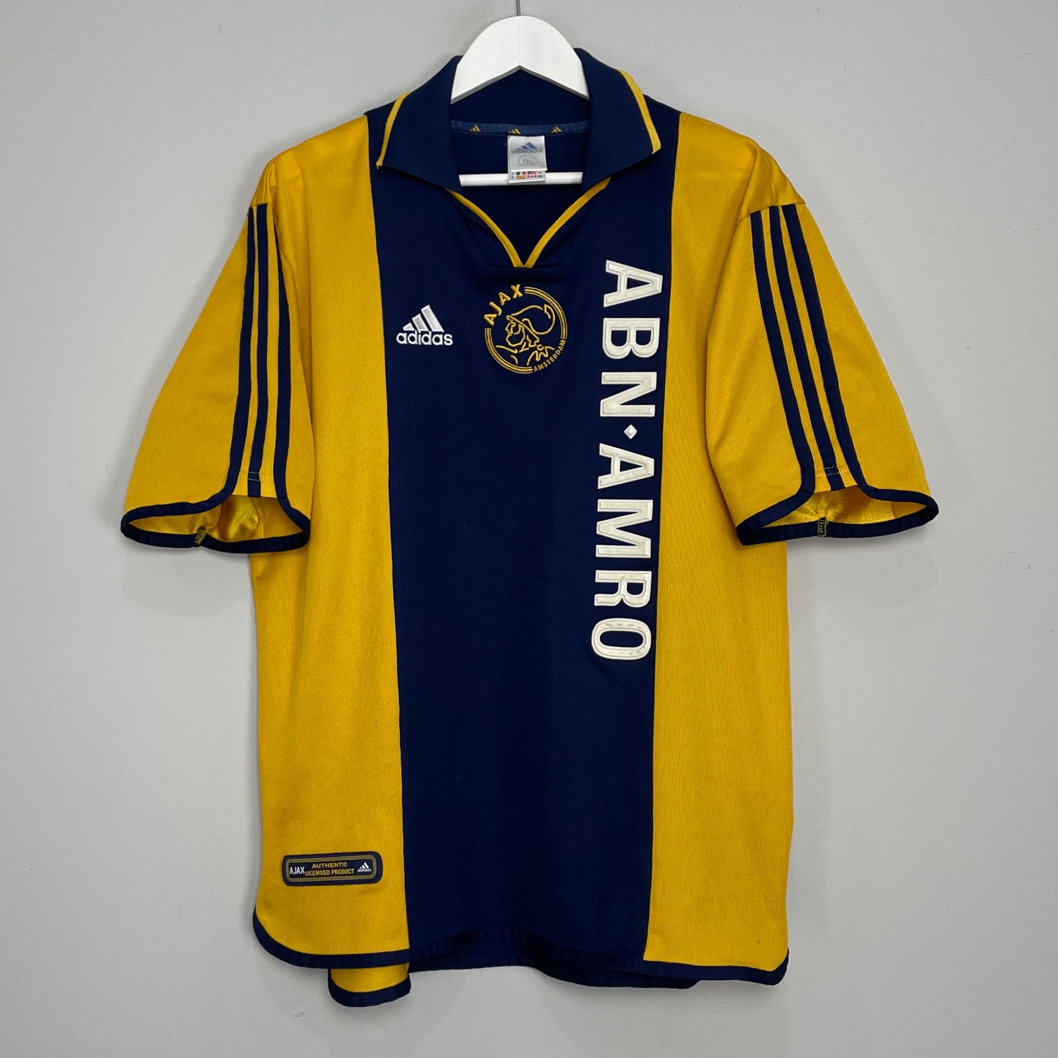 Shop 2000/01 AJAX AWAY SHIRT (L) ADIDAS, classic football shirts, vintage football shirts & retro soccer jerseys at Cult Kits