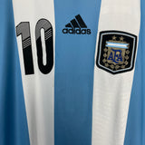 Shop 2011/12 ARGENTINA MESSI #10 HOME SHIRT (XL) ADIDAS, classic football shirts, vintage football shirts & retro soccer jerseys at Cult Kits