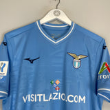 2023/24 LAZIO LUIS ALBERTO #10 *MATCH ISSUE* HOME SHIRT (M) MIZUNO