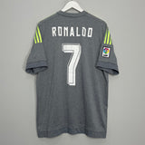 Shop 2015/16 REAL MADRID RONALDO #7 AWAY SHIRT (XL) ADIDAS, classic football shirts, vintage football shirts & retro soccer jerseys at Cult Kits
