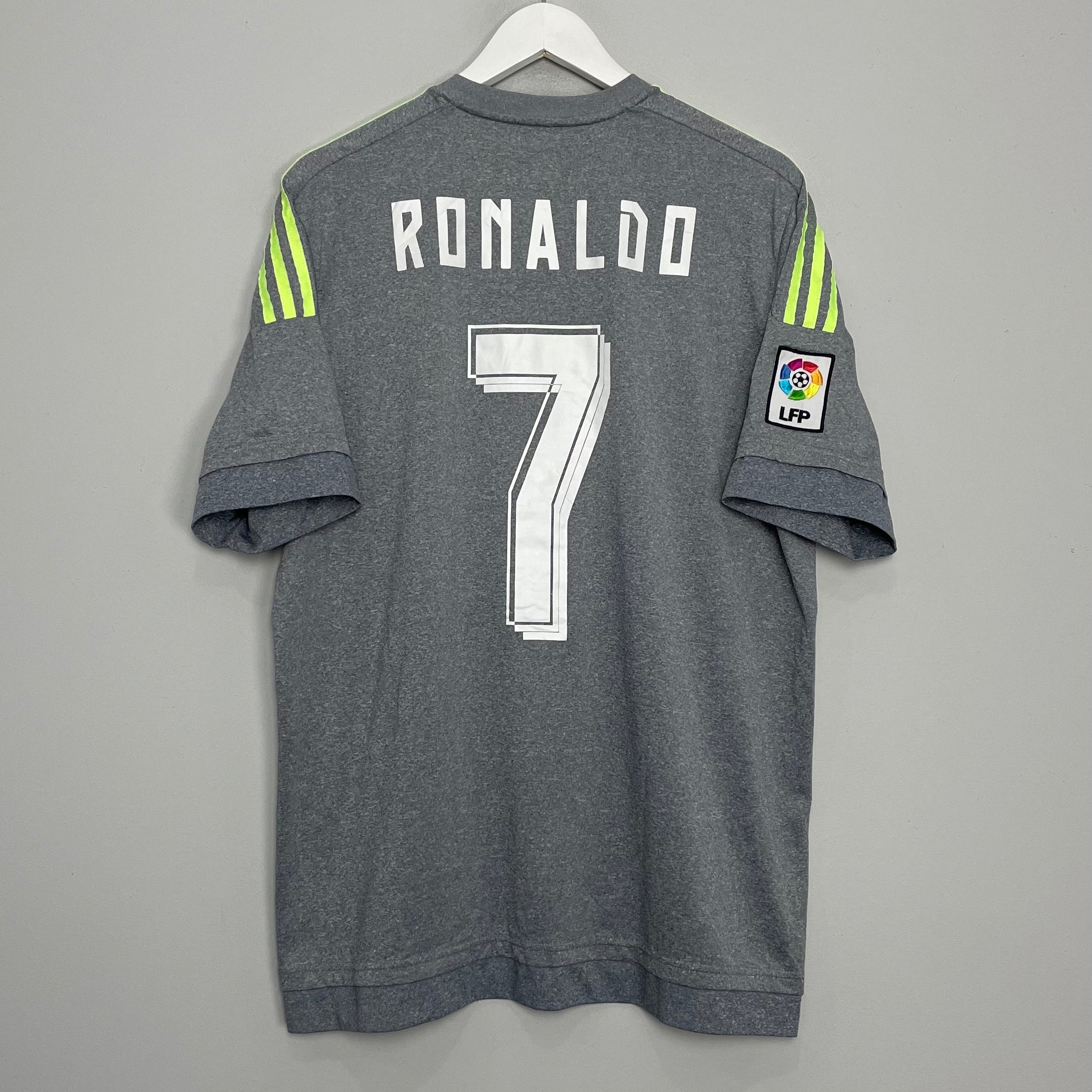 Shop 2015/16 REAL MADRID RONALDO #7 AWAY SHIRT (XL) ADIDAS, classic football shirts, vintage football shirts & retro soccer jerseys at Cult Kits
