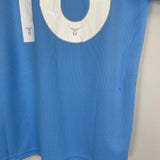 2023/24 LAZIO LUIS ALBERTO #10 *MATCH ISSUE* HOME SHIRT (M) MIZUNO