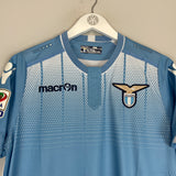 2015/16 LAZIO F.ANDERSON #10 *MATCH ISSUE* HOME SHIRT (M) MACRON