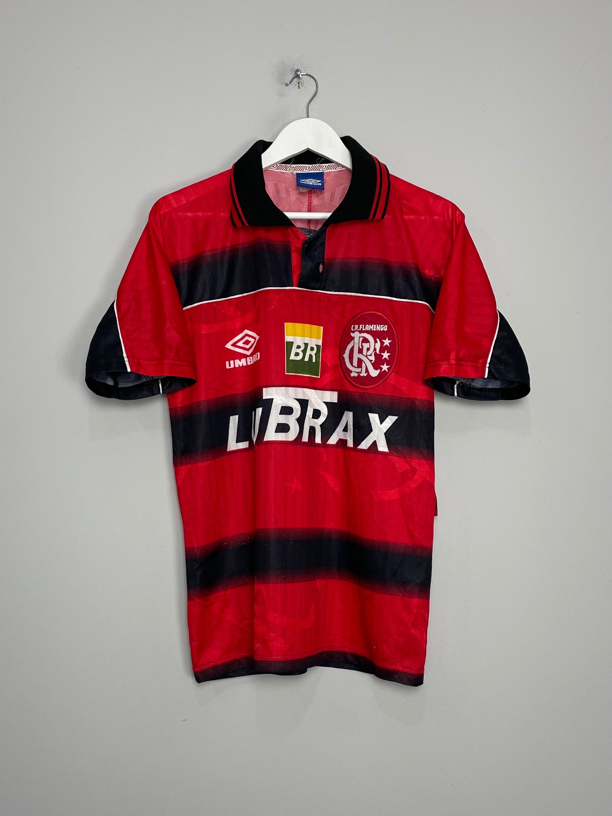 Shop 1998 FLAMENGO #11 HOME SHIRT (S) UMBRO, classic football shirts, vintage football shirts & retro soccer jerseys at Cult Kits