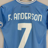 2022/23 LAZIO F.ANDERSON #7 *MATCH ISSUE* HOME SHIRT (S) MIZUNO