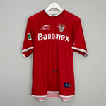 2001/02 TOLUCA HOME SHIRT (XL) ATLETICA
