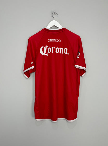 2001/02 TOLUCA HOME SHIRT (XL) ATLETICA
